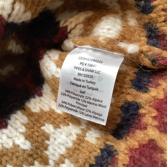 Veronica Beard Clary Sweater Alpaca Mock-neck Large - Picture 12 of 12